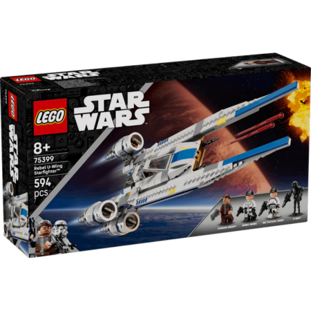 Lego Star Wars 75399 Rebel U-Wing Starfighter Playset for Ages 8 & Up