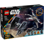 Lego Star Wars 75393 TIE Fighter & X-Wing Mash-up Playset for Ages 10+