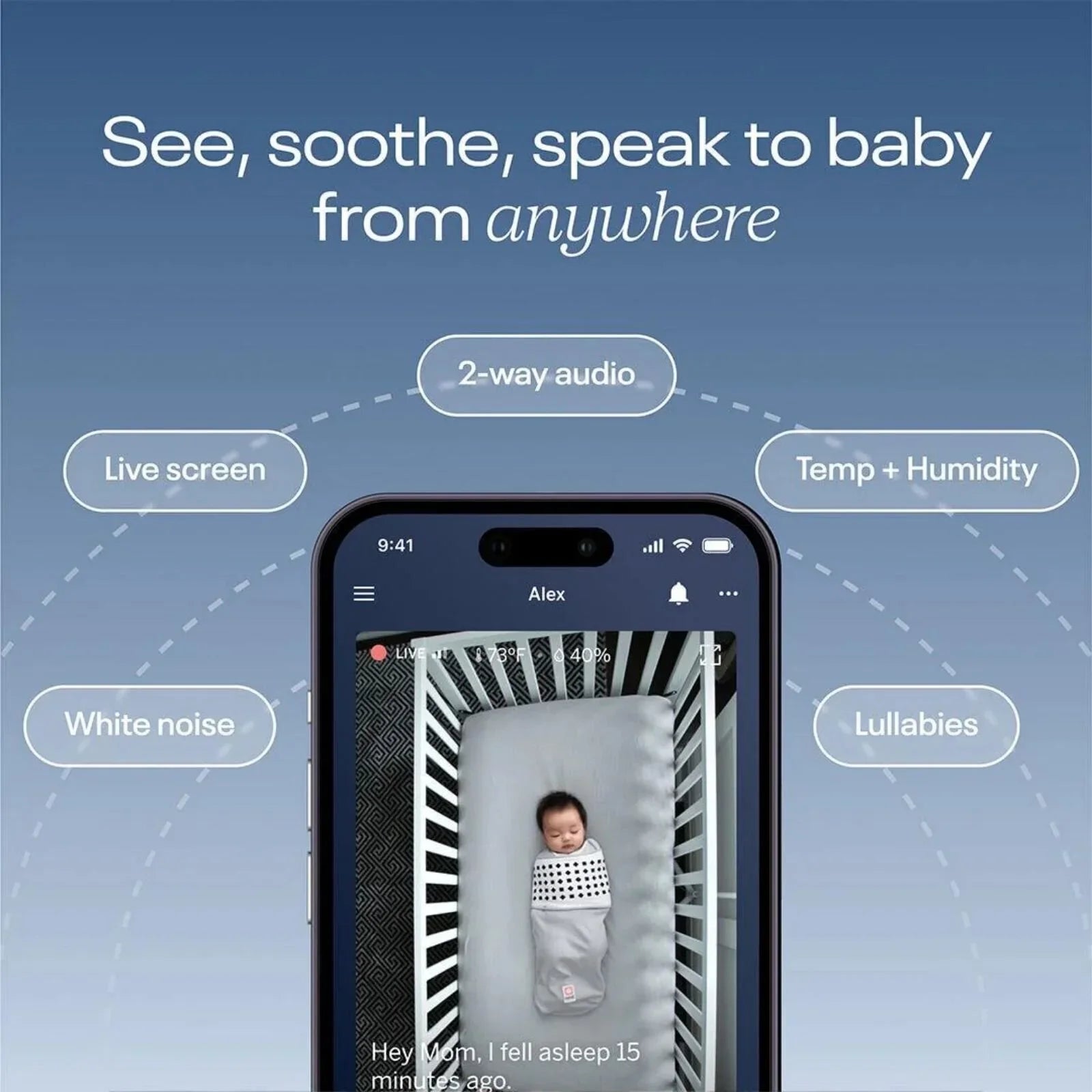 Nanit Pro Baby Monitor & Floor Stand V2