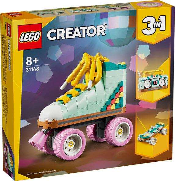 Lego Creator 3 in 1 31148 Retro Roller Skate Playset for Ages 8 and Up