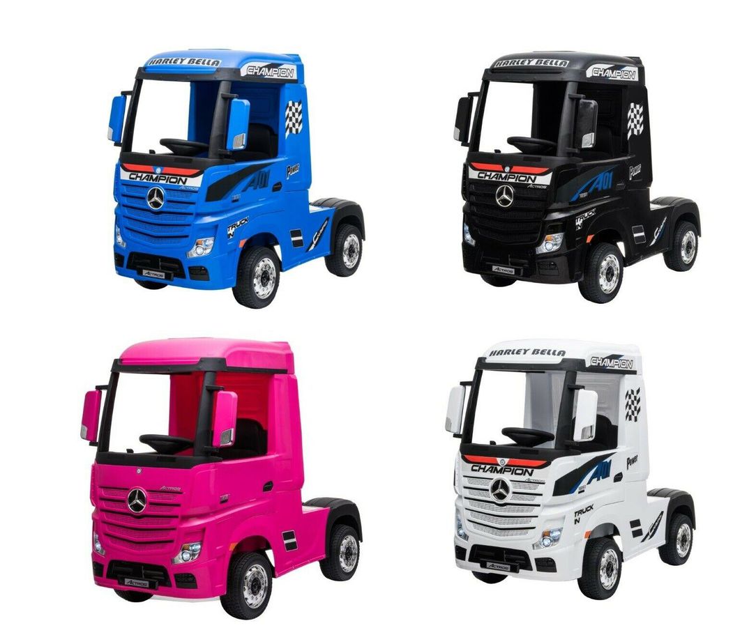 Kids Mercedes Actros Lorry 24v Electric Ride-on Truck with Trailer