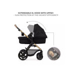 Kinderkraft Moov 2 3-in-1 Travel System - Black