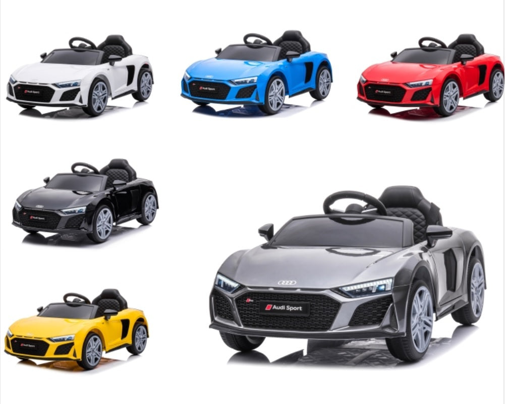 Audi R8 12v Electric Ride on Kids Car  - NEW SHAPE