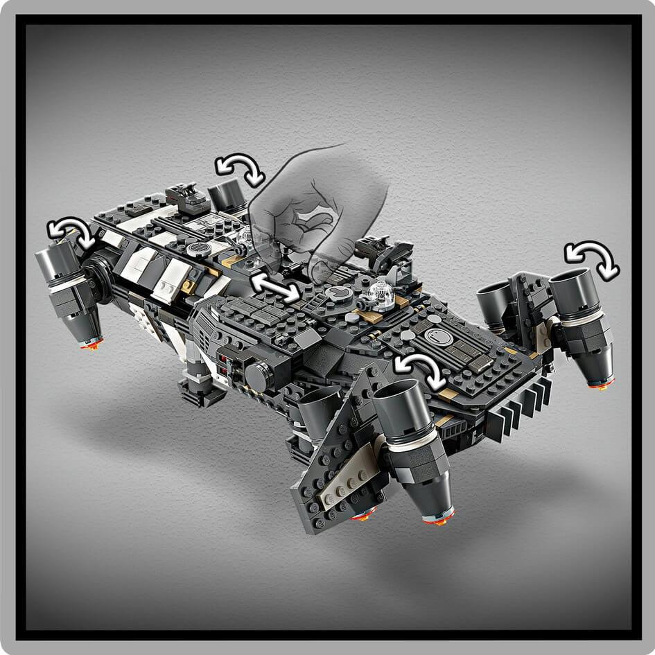 Lego Star Wars 75374 The Onyx Cinder Model Playset for Ages 10 and Up