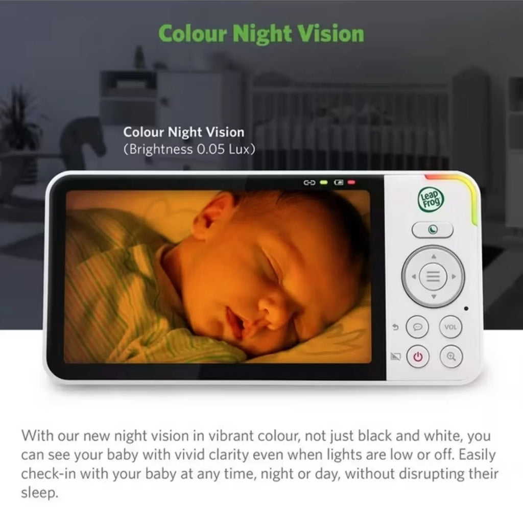 LeapFrog LF815HD Wi-Fi Smart 5" HD Video Baby Monitor
