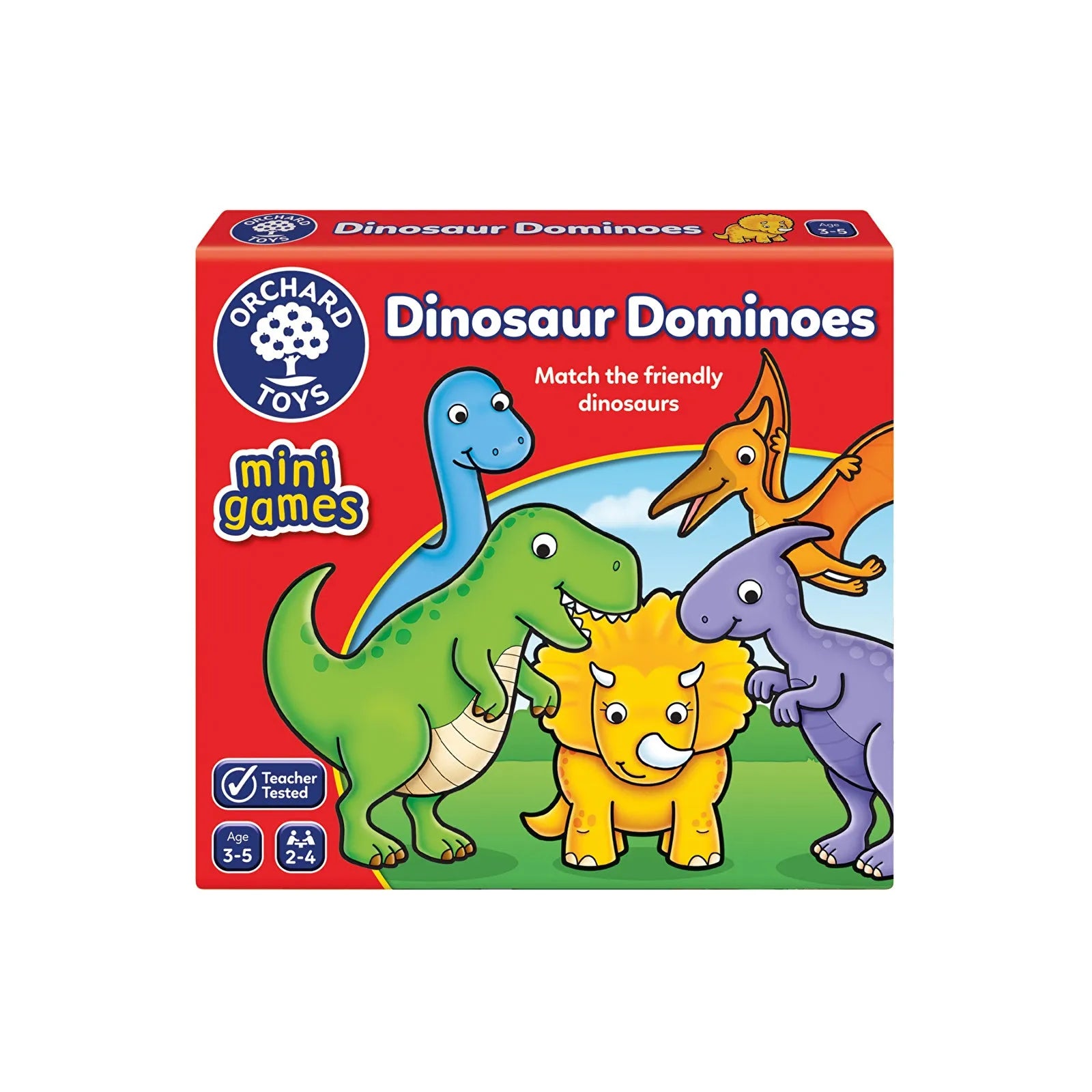 Orchard Toys Mini Games - Dinosaur Dominoes