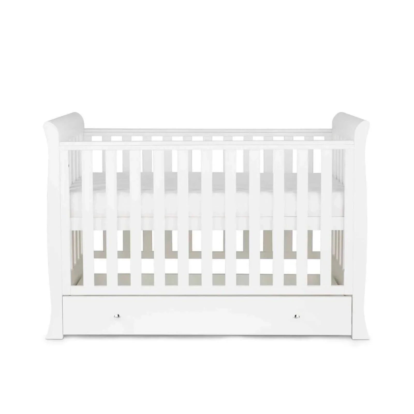 Ickle Bubba Snowdon 4-in-1 Mini Furniture Set Premium Sprung Mattress 2 pcs - White