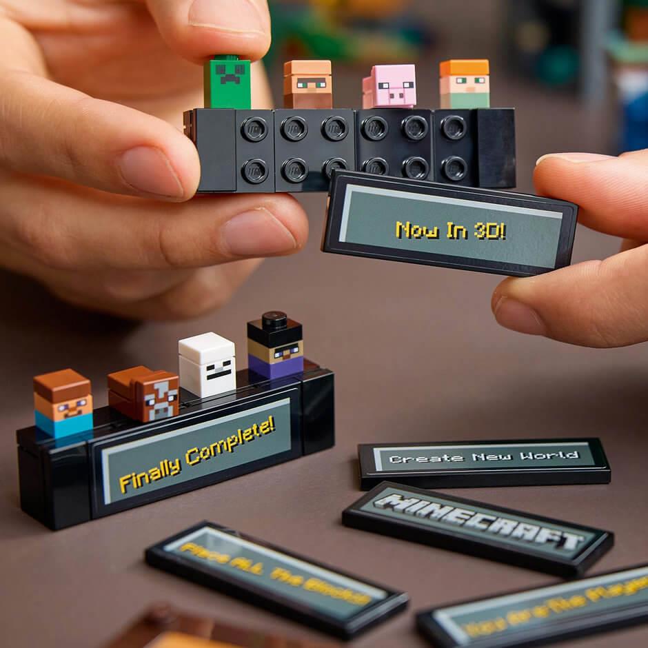 Lego Minecraft 21265 The Crafting Table Model for Adults Age 18 and Up