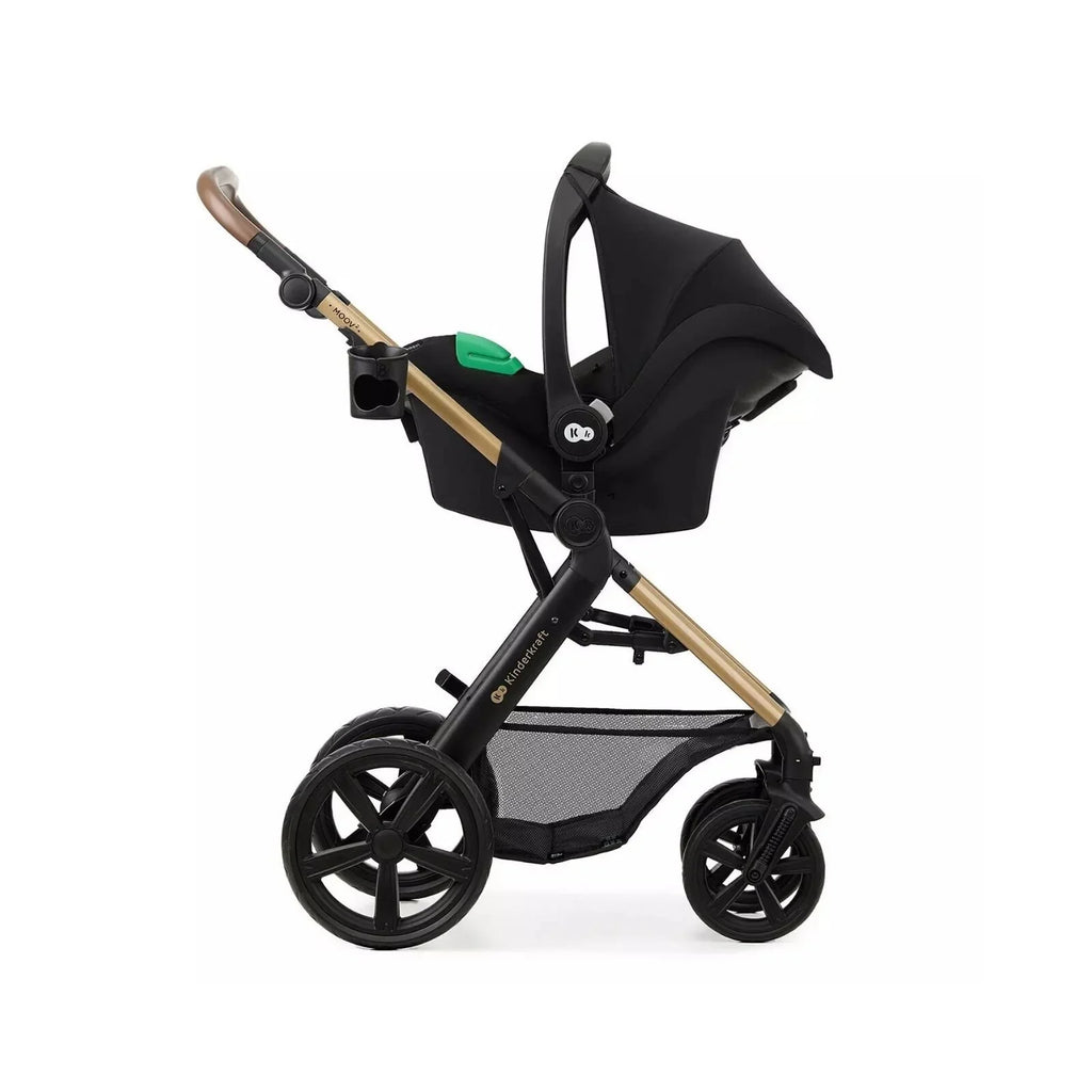 Kinderkraft Moov 2 3-in-1 Travel System - Black