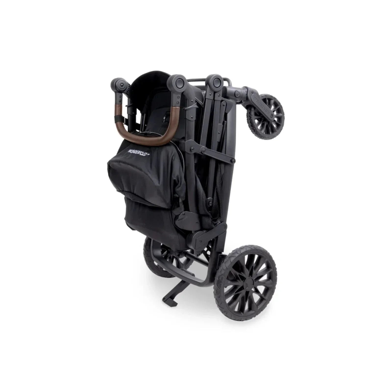 Wonderfold L2 Quad Stroller Wagon - Black