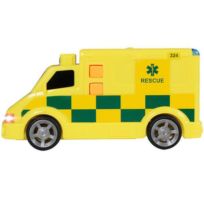 Children's Emergency Vehicle Ambulance Toy with Light & Sound Effects