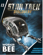 #13 Worker Bee Discovery Ships Model Diecast Ship (Eaglemoss / Star Trek)