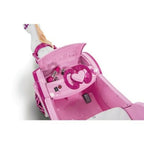 Kids Disney Princess 6v Electric Ride-on Horse & Carriage