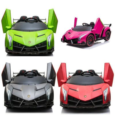 Kids Lamborghini Veneno 24v Electric Ride-on Car with Parent Remote