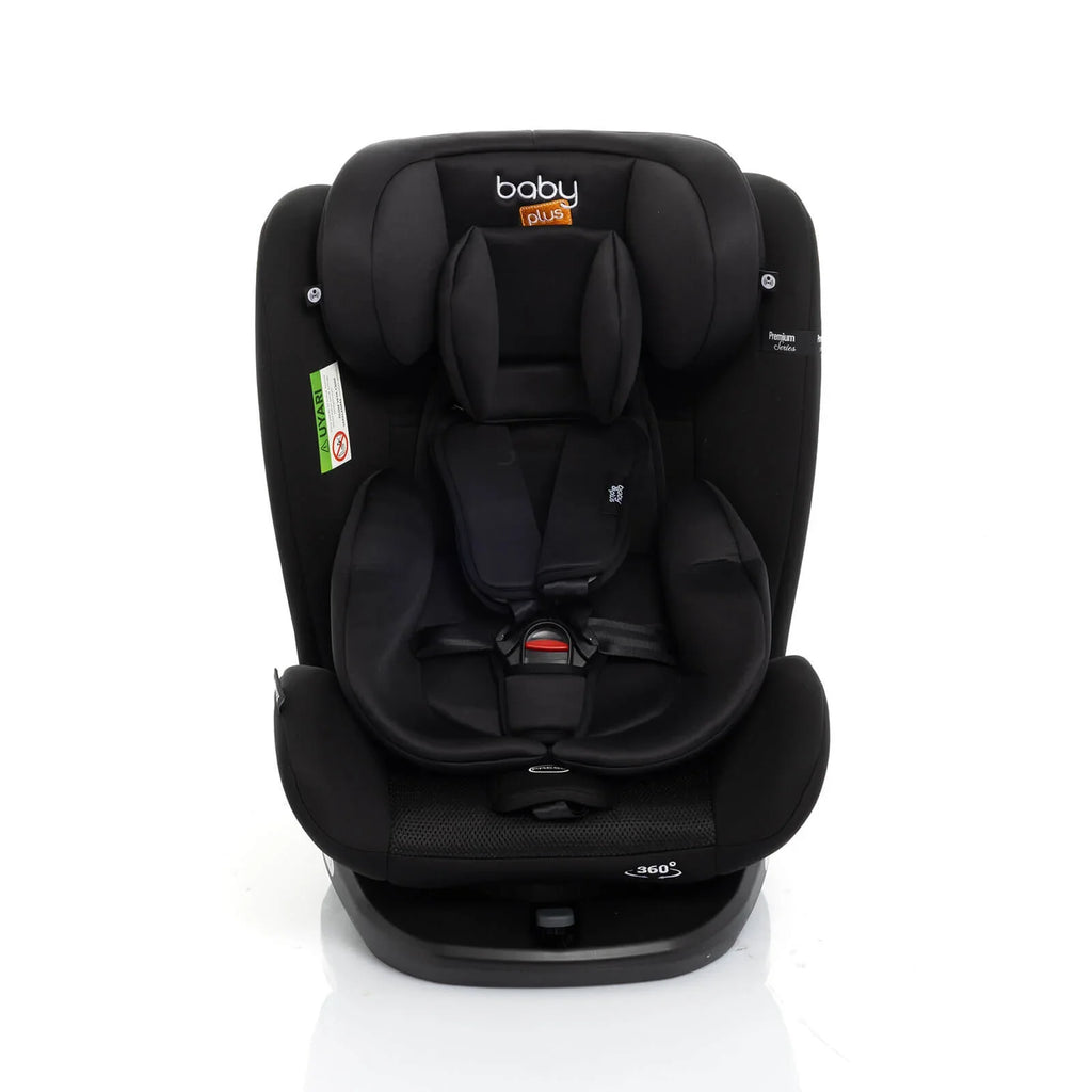 baby plus Orbitfix Group 0+/1/2/3 (Birt to 12 Years) Car Seat - Black