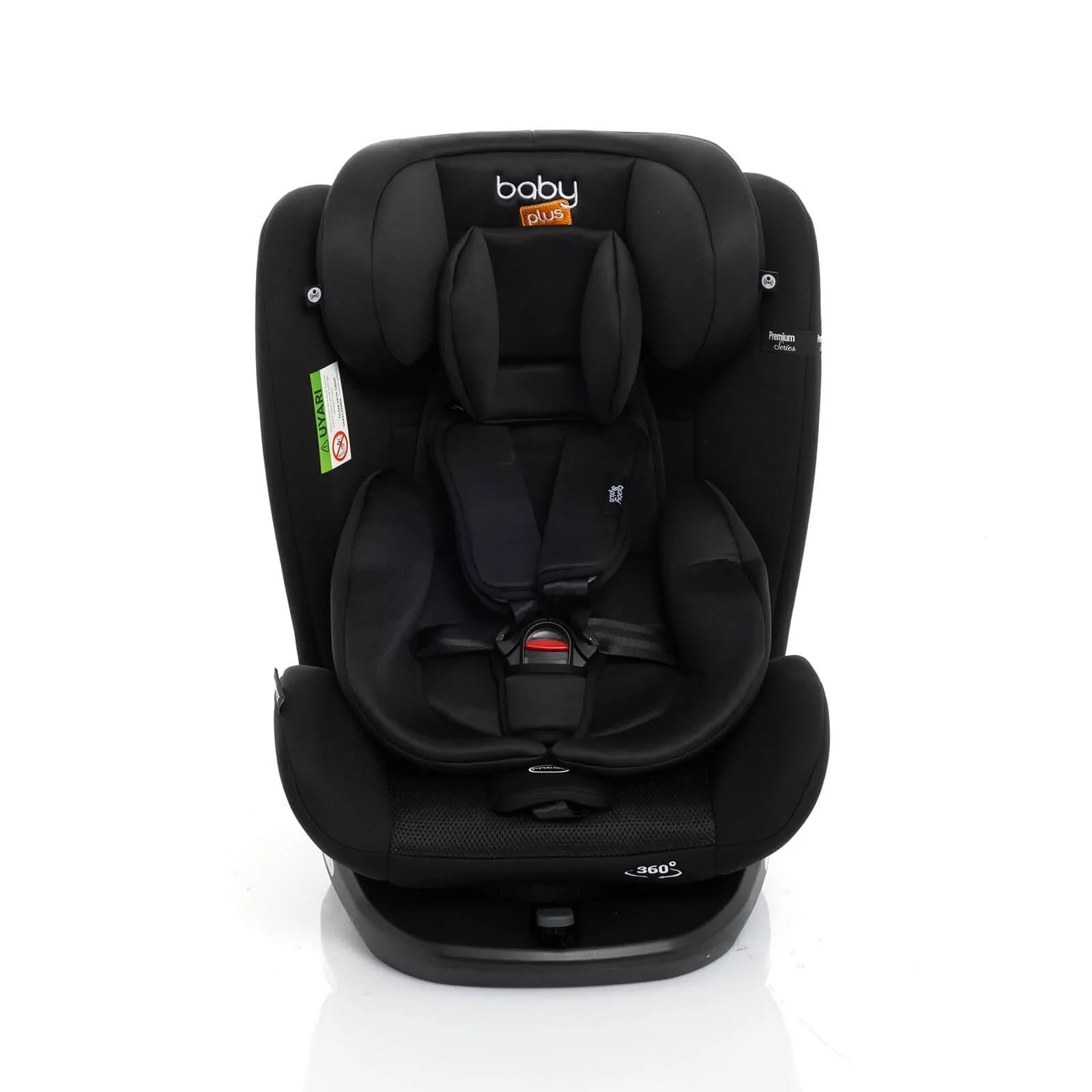 baby plus Orbitfix Group 0+/1/2/3 (Birt to 12 Years) Car Seat - Black