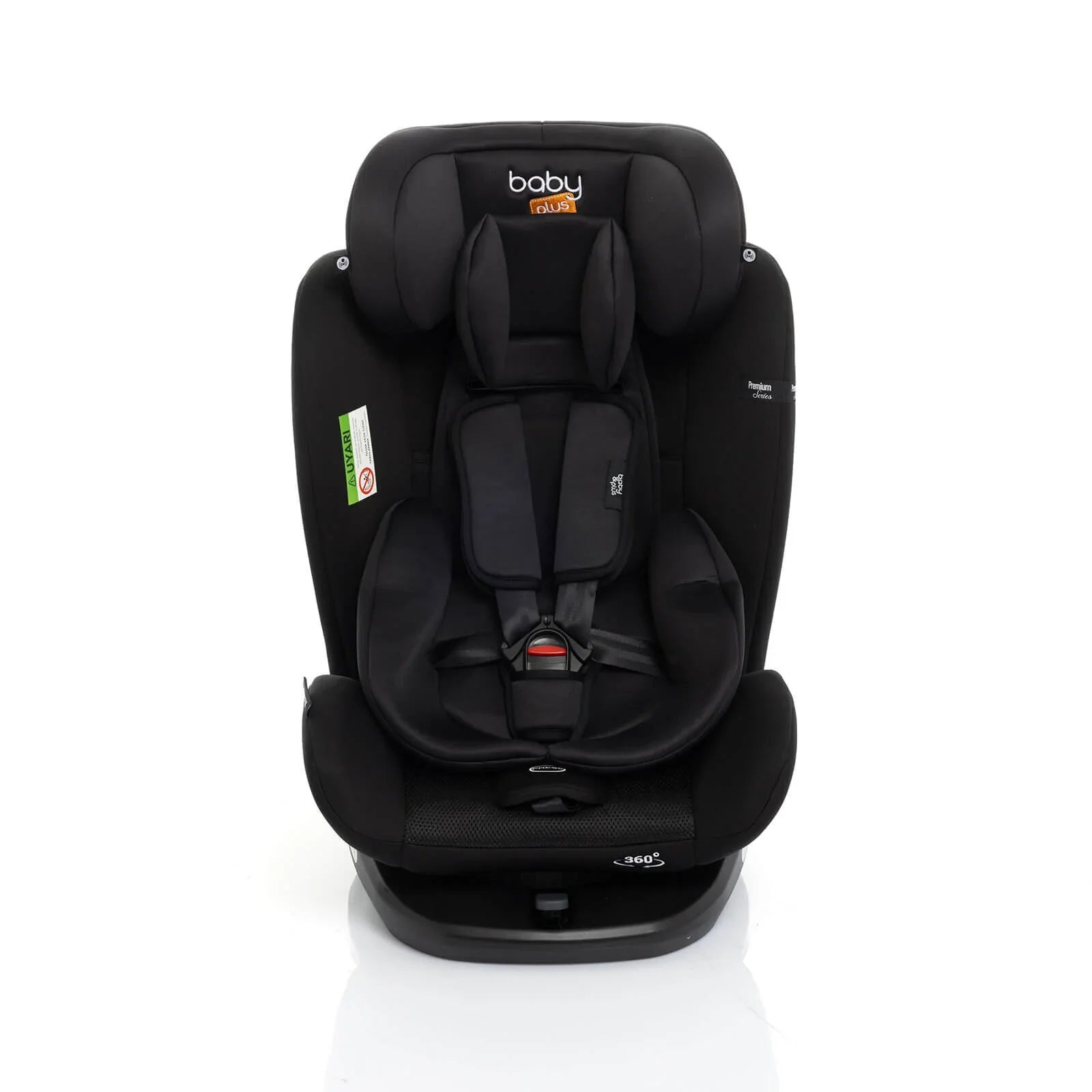 baby plus Orbitfix Group 0+/1/2/3 (Birt to 12 Years) Car Seat - Black