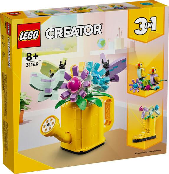 Lego Creator 3 in 1 31149 Flowers in Watering Can for Ages 8 and Up