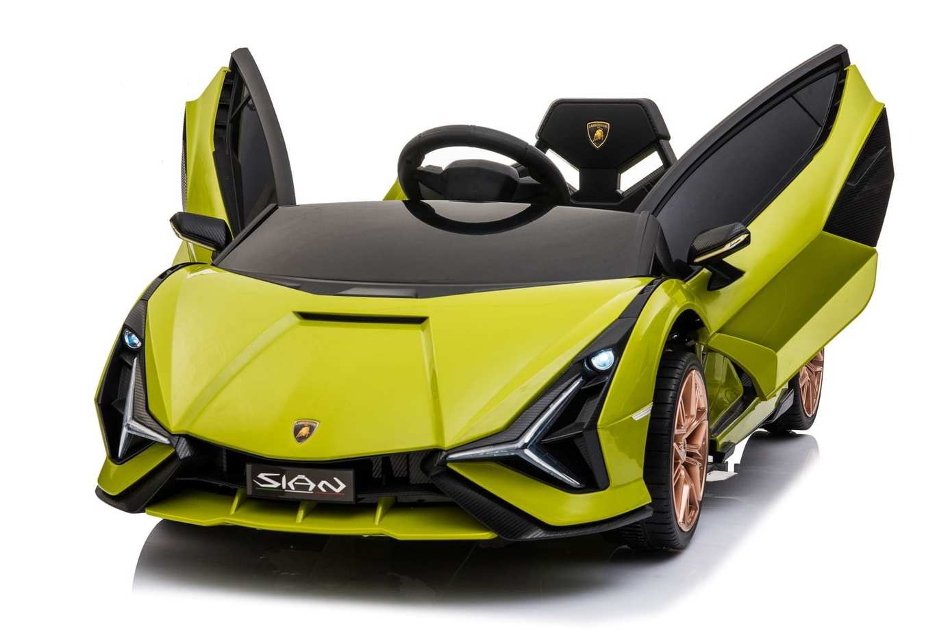 Kids Lamborghini Sian Electric Ride-on Car with Parent Remote