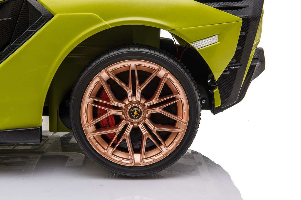 Kids Lamborghini Sian Electric Ride-on Car with Parent Remote