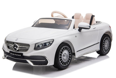 Kids Mercedes Maybach Ride on Electric Car in White