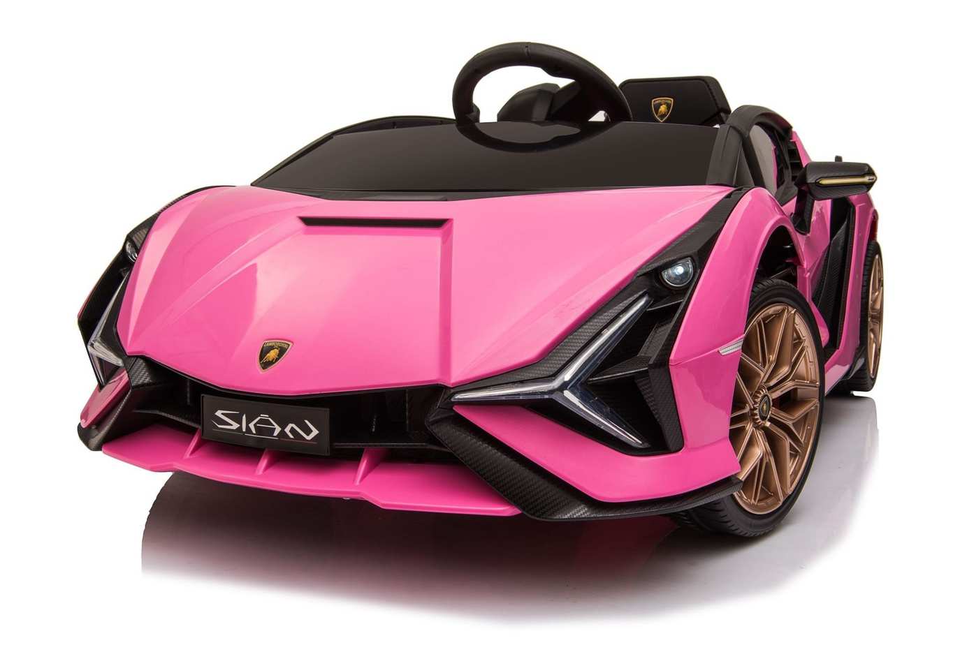 Kids Lamborghini Sian Electric Ride-on Car with Parent Remote