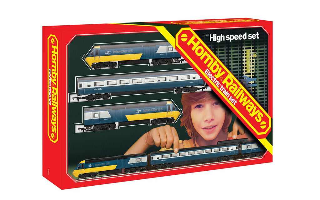 Hornby R1289M BR Intercity 125 High Speed Retro Train Set