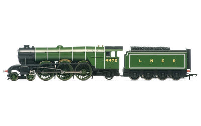 Hornby R3284TTS RailRoad LNER, A1 Class, 4-6-2, 4472 'Flying Scotsman' TTS Sound Steam Locomotive - Era 3