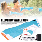 Water Gun Pistol Soaker Powerful Long Range Super Pump Kids Electric Water Gun Blue