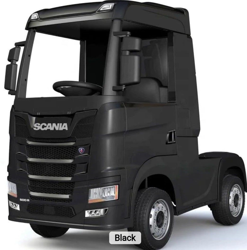 Scania Blue Ride On Truck & Trailer for Kids | 24V