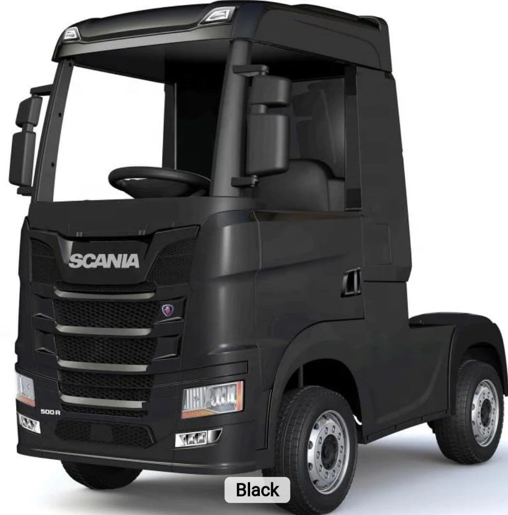 Scania Blue Ride On Truck & Trailer for Kids | 24V