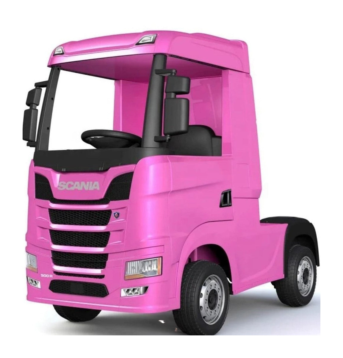 Scania Pink Ride On Truck & Trailer for Kids | 24V