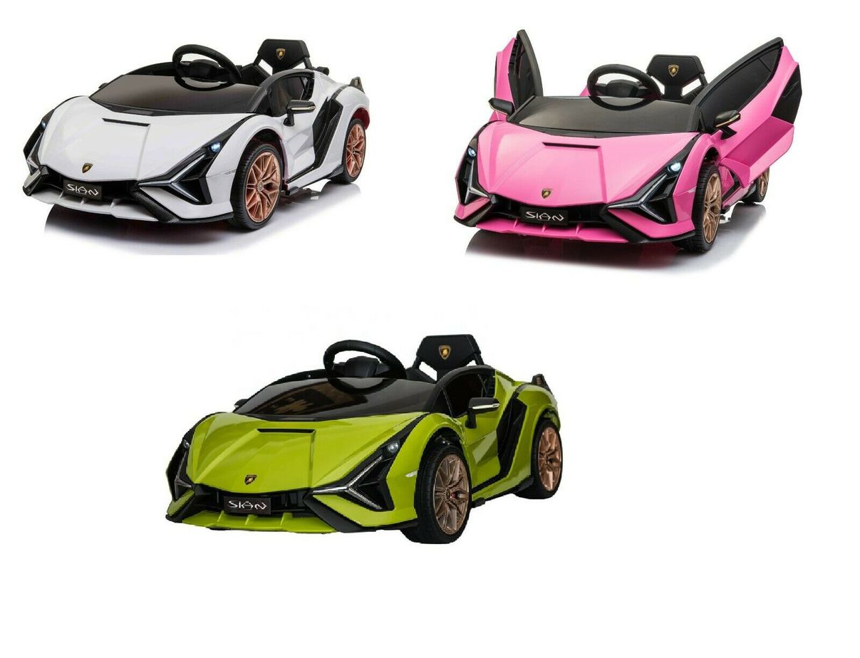 Kids Lamborghini Sian Electric Ride-on Car with Parent Remote