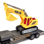 Truck and Excavator Construction Toy