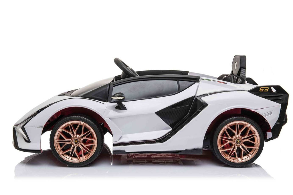 Kids Lamborghini Sian Electric Ride-on Car with Parent Remote