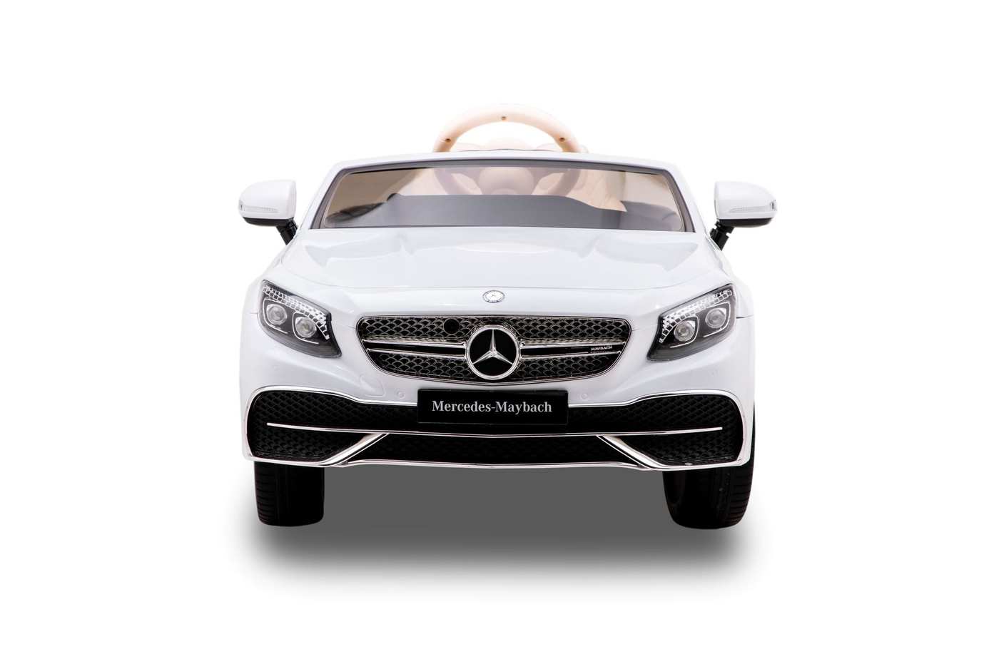 Kids Mercedes Maybach Ride on Electric Car in White